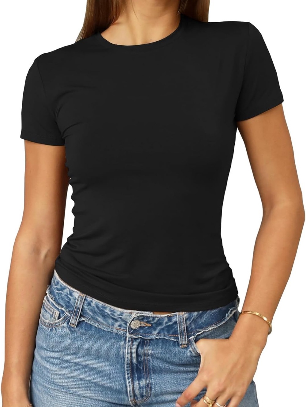 Athletic Black Women's Tee or Underscrub